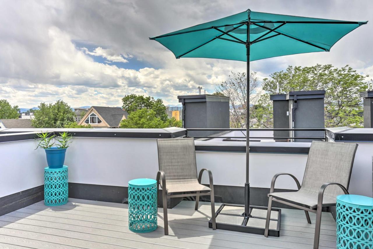 Trendy Denver Townhome - Walk To Mile High Stadium Luaran gambar